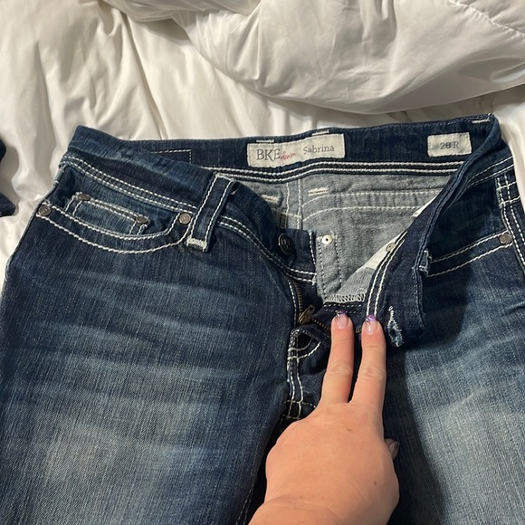 Bke Sabrina low rise women’s jeans - Picture 1 of 3